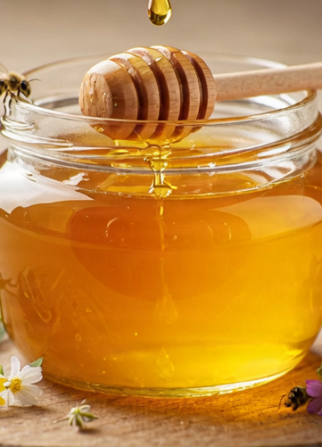 Anasa Organics Pure Honey Jar with dipper